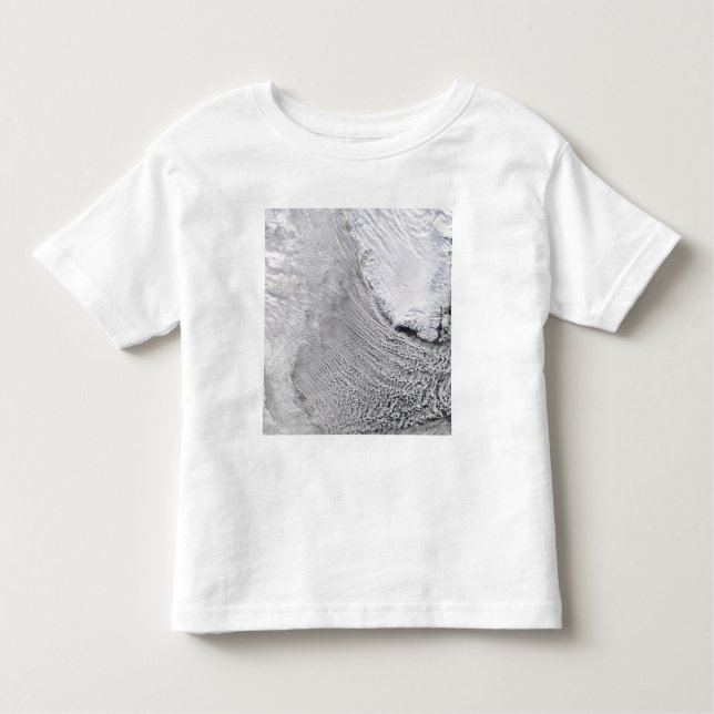 Camiseta Infantil Ruas Nuvens no Mar de Labrador (Frente)