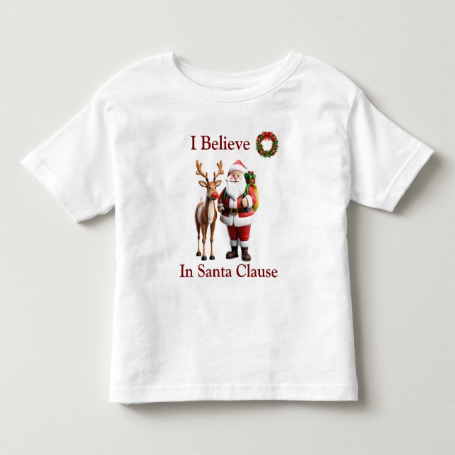 Camiseta Infantil Rudolf, a rena vermelha (Frente)