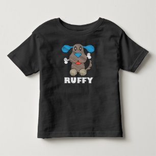 Camiseta Infantil Ruffy - fino do t-shirt do jérsei da criança