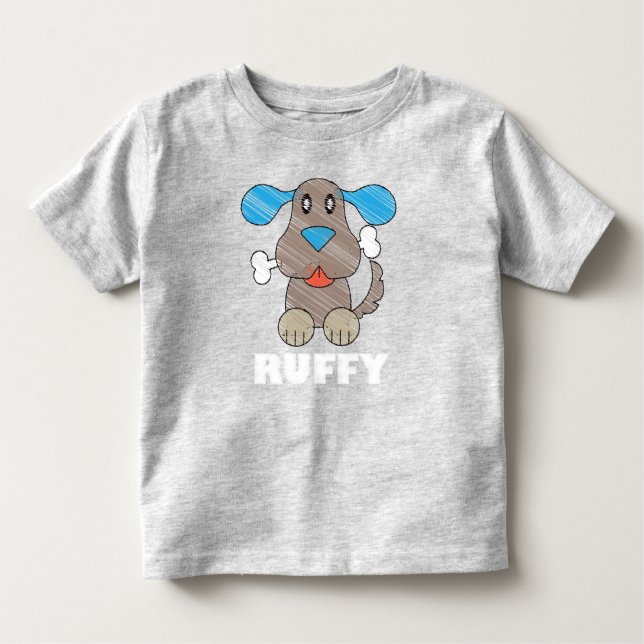 Camiseta Infantil Ruffy - Toddler Fine Jersey T-Shirt (Frente)
