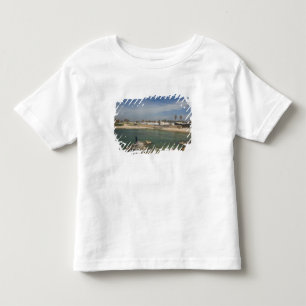 Camiseta Infantil Ruínas de Cesareia do porto construído por Herodes
