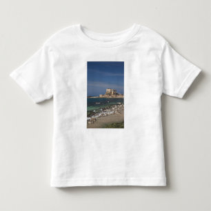 Camiseta Infantil Ruínas de Cesareia do porto construído por Herodes