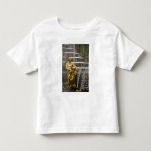 Camiseta Infantil Rússia, Ruas. Petersburgo, Peterhoff (também con