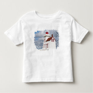 Camiseta Infantil Rustico Harbor, Ilha do Príncipe Edward.