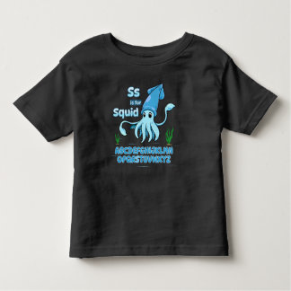 Camiseta Infantil S é de Lula - desenho animado - aprendendo alfabet