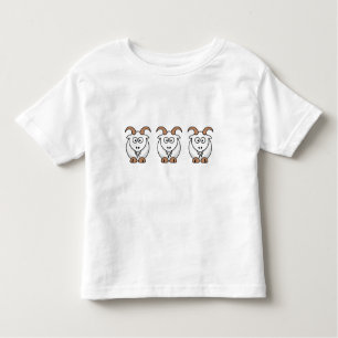 Camiseta Infantil Saanen Goat