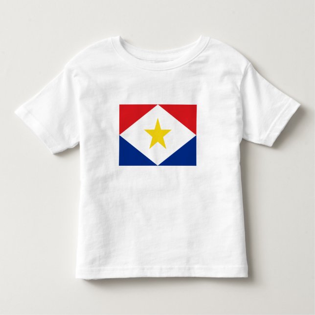 Camiseta Infantil Saba Flag (Frente)