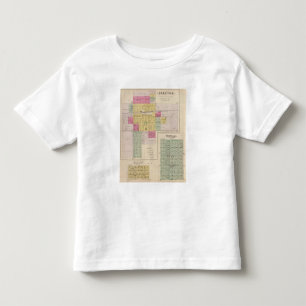 Camiseta Infantil Sabetha, Centralia e Rapids de Taylor, Kansas
