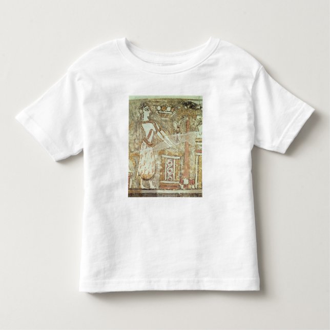 Camiseta Infantil Sacerdotisa em um altar, detalhe da (Frente)