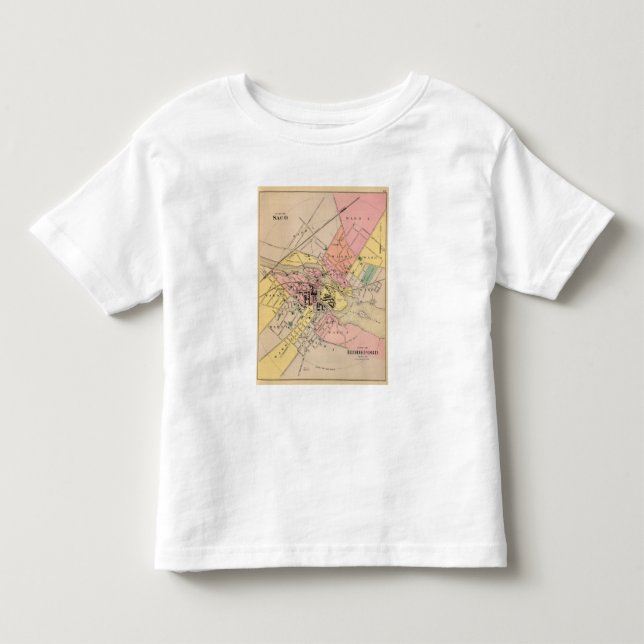 Camiseta Infantil Saco, Biddeford (Frente)