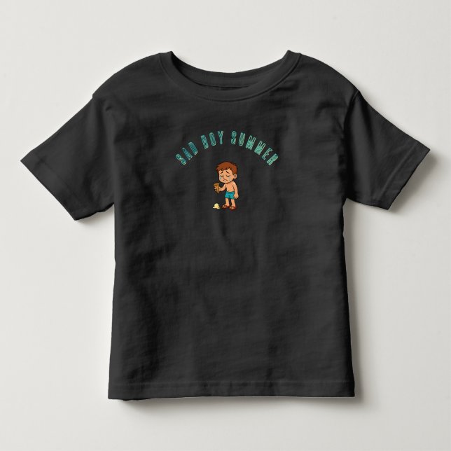 Camiseta Infantil Sad Boy Summer (Frente)