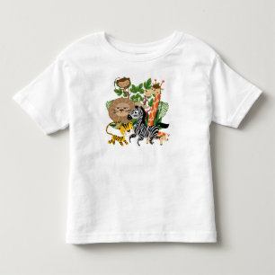 Camiseta Infantil Safari animal