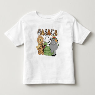Camiseta Infantil Safari animal
