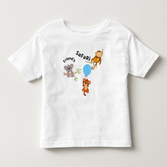 Camiseta Infantil Safari Friend (Frente)