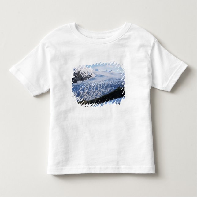 Camiseta Infantil Saia do Glaciar no Parque Nacional do Kenai Fjords (Frente)