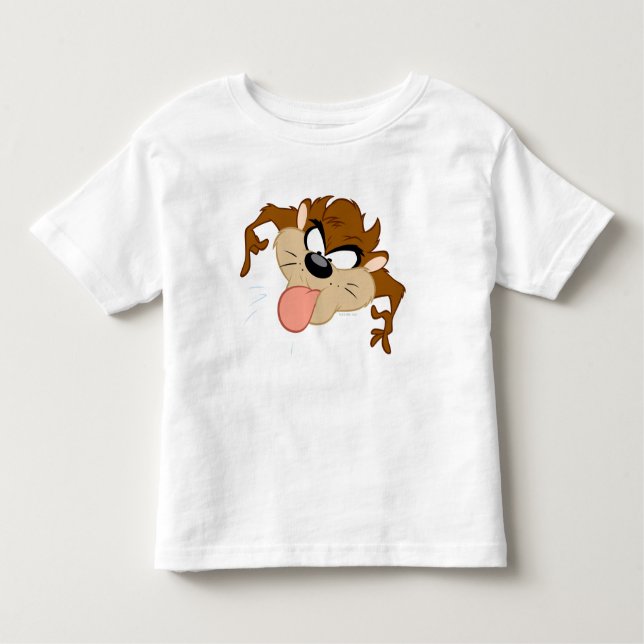 Camiseta Infantil Saída da língua TAZ™ (Frente)