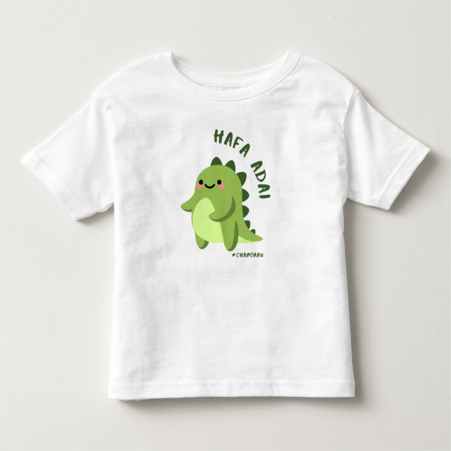 Camiseta Infantil Saipan Hafa Adai (Olá) (Frente)