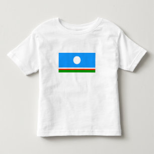 Camiseta Infantil Sakha Flag