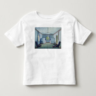 Camiseta Infantil Sala da barraca, depois de 1830
