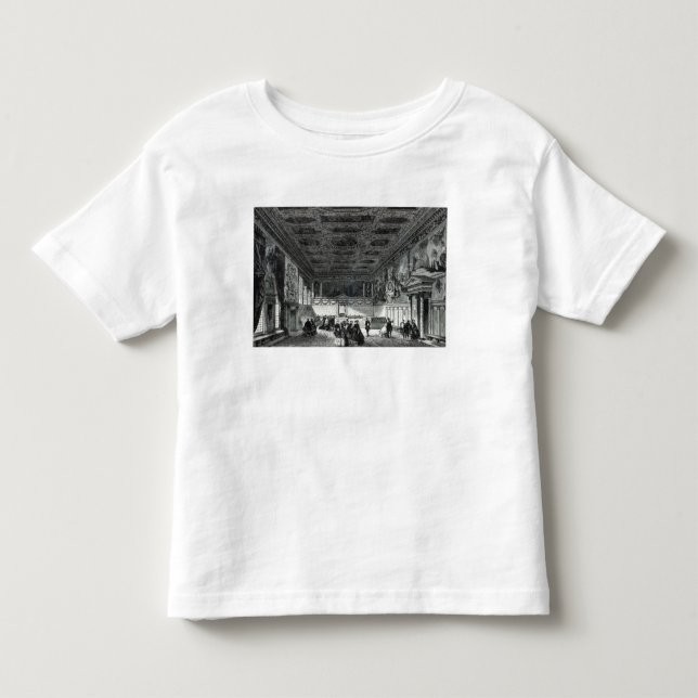 Camiseta Infantil Sala del Maggior Consiglio (Frente)