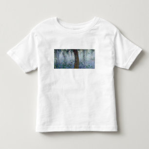 Camiseta Infantil Salgueiros Weeping de Claude Monet   Waterlilies