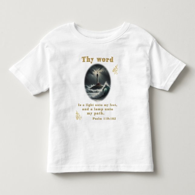 Camiseta Infantil Salmo 119 (Frente)