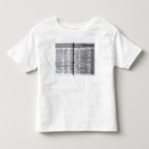 Camiseta Infantil Salmo de David: Psalterim Octaplums, 1516