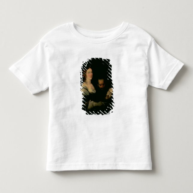 Camiseta Infantil Salome com a cabeça de St John o baptista (Frente)