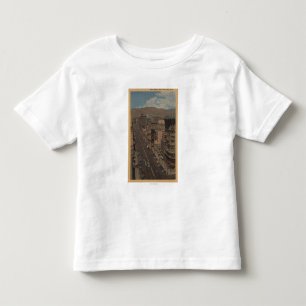 Camiseta Infantil Salt Lake City, Utá - vista do St. principal