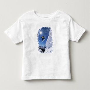 Camiseta Infantil Saltando para o Canyon Snake Creek a partir de Cla