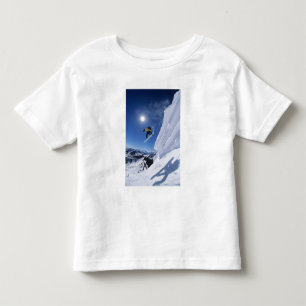 Camiseta Infantil Saltando para o Canyon Snake Creek a partir de Cla