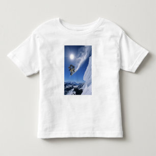 Camiseta Infantil Saltando para o Canyon Snake Creek de Clayton 3