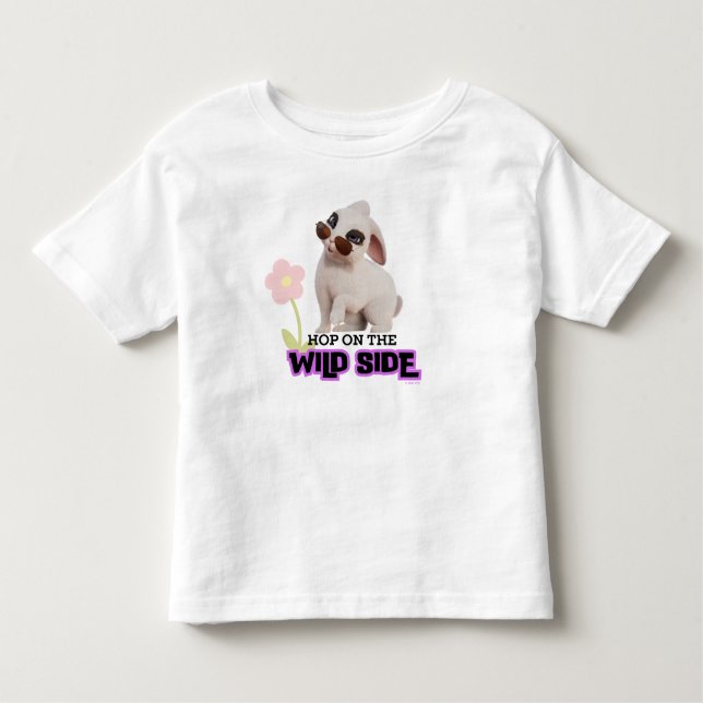 Camiseta Infantil Salto no lado selvagem (Frente)