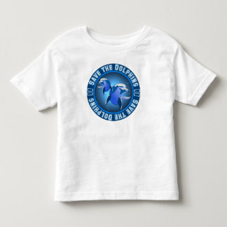 Camiseta Infantil Salvar os golfinhos