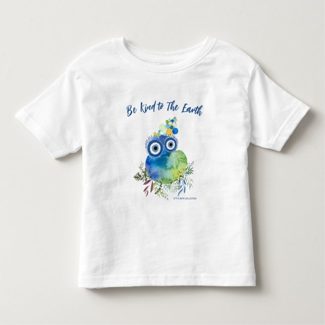 Camiseta Infantil Salve O Planeta T-Shirt (Frente)