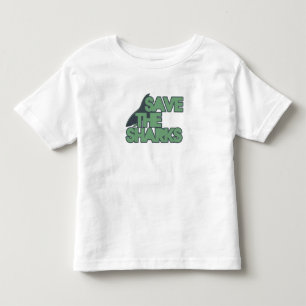 Camiseta Infantil Salve os Tubarões