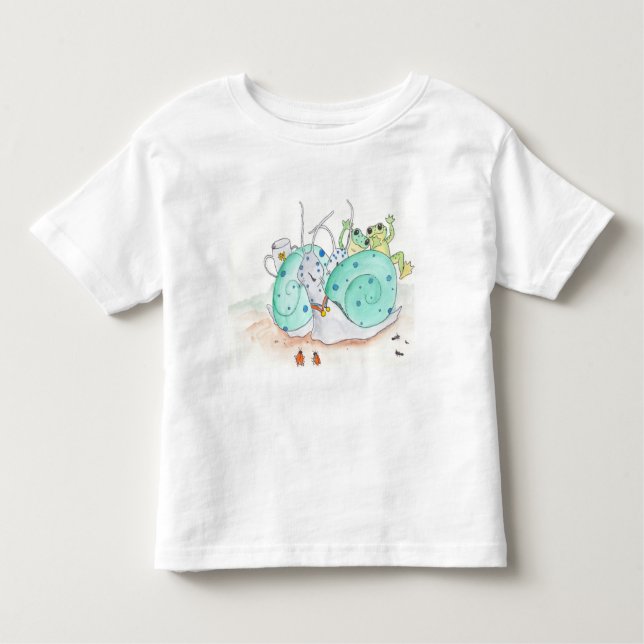 Camiseta Infantil Sam & Skip (Frente)