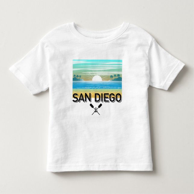Camiseta Infantil San Diego Design - Toddler Fine Jersey T-Shirt (Frente)