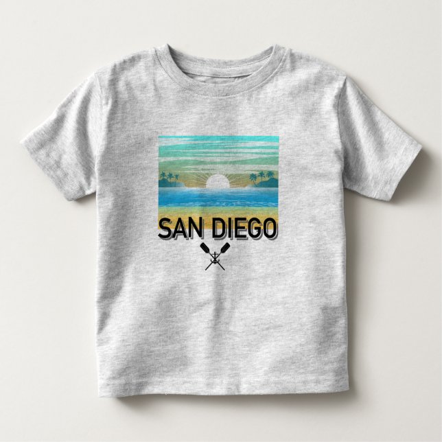 Camiseta Infantil San Diego Design - Toddler Fine Jersey T-Shirt (Frente)
