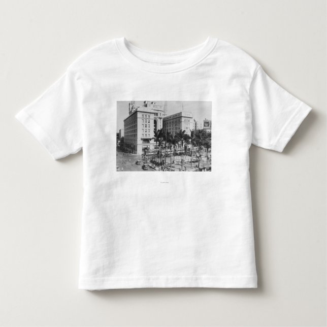 Camiseta Infantil San Diego, opinião da cidade de CA do hotel dos (Frente)
