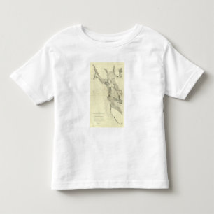 Camiseta Infantil San Francisco Bay que mostra a falha de San