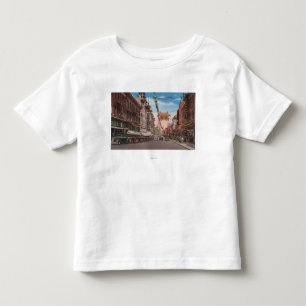 Camiseta Infantil San Francisco, CAView da rua principal de