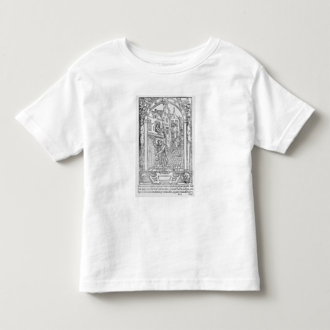 Camiseta Infantil Saneamento na Idade Média (Frente)