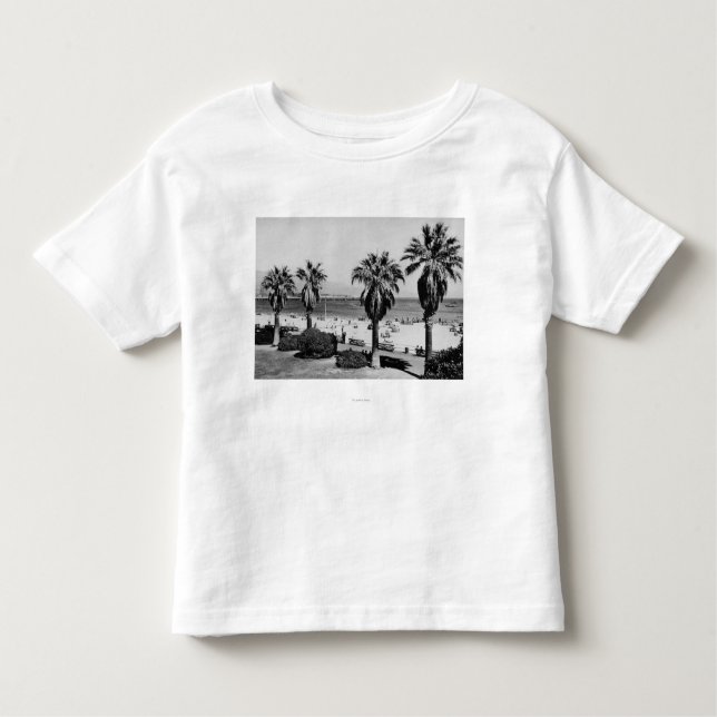 Camiseta Infantil Santa Barbara, fotografia ocidental da opinião da (Frente)