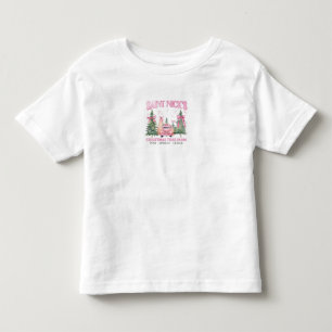Camiseta Infantil "Santo da Fazenda da árvore do Nick"