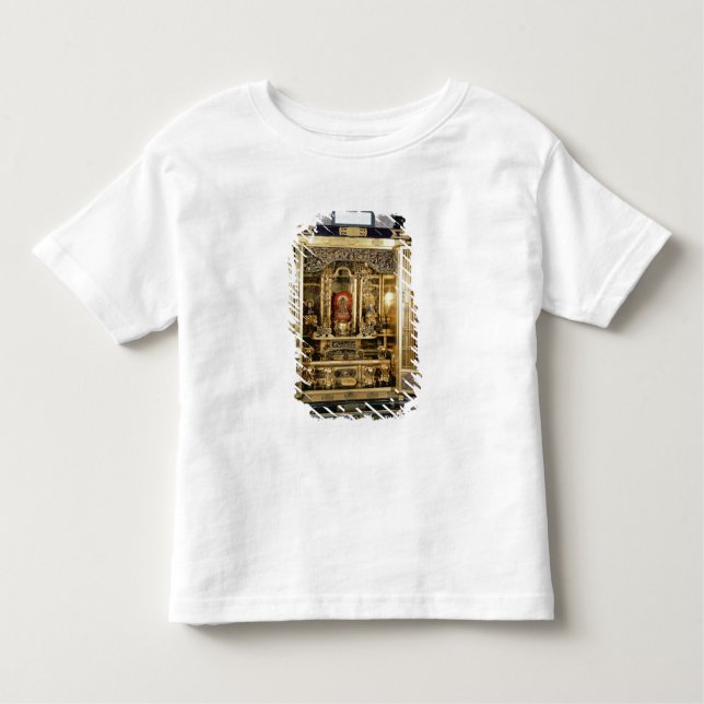 Camiseta Infantil Santuário de Butsudan do palácio de um Damio em (Frente)