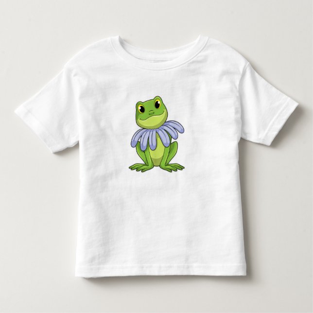 Camiseta Infantil Sapo com Daisy (Frente)