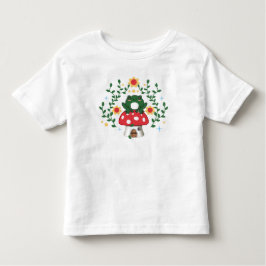Camiseta Infantil Sapo de Cottagecore Aestético Kawaii no Algodão do