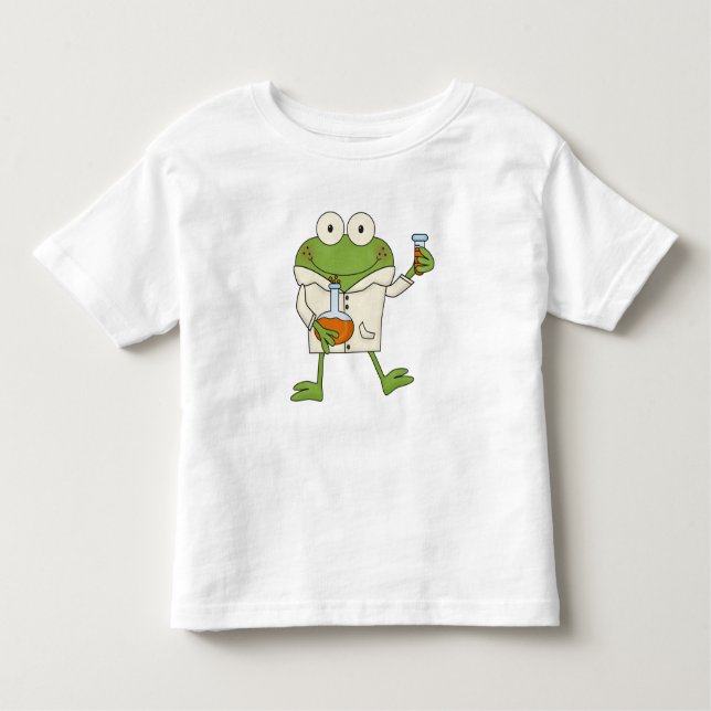 Camiseta Infantil Sapo do laboratório (Frente)