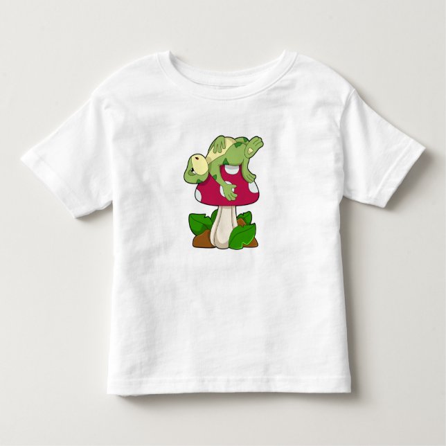 Camiseta Infantil Sapo dormindo com banheiro (Frente)